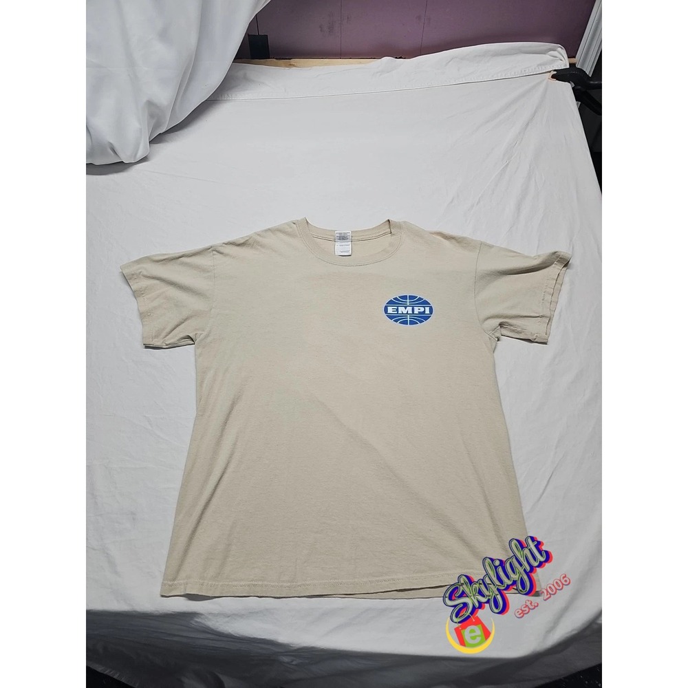 Vintage 1990's T-Shirt EMPI (Volkswagen) Lemoriss GHIA Rare VW Large‎ Tee